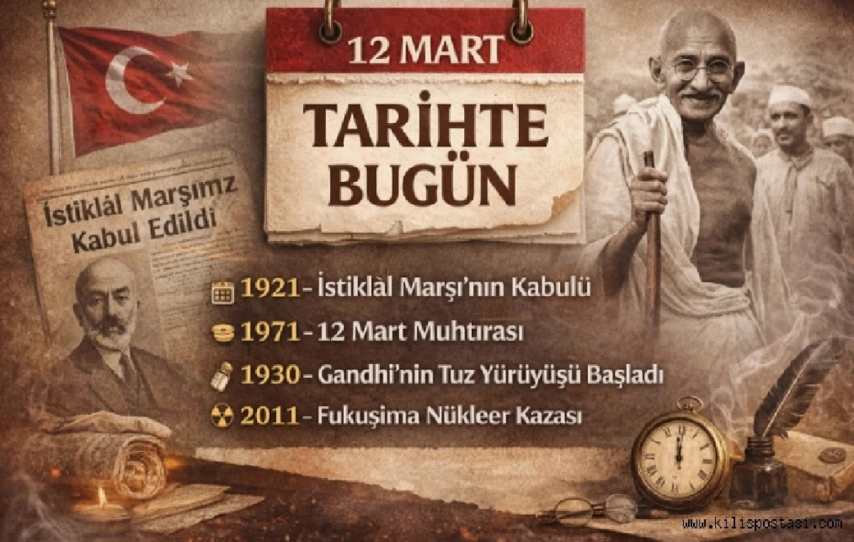 12 Mart Tarihte Bug&uuml;n neler oldu ? 