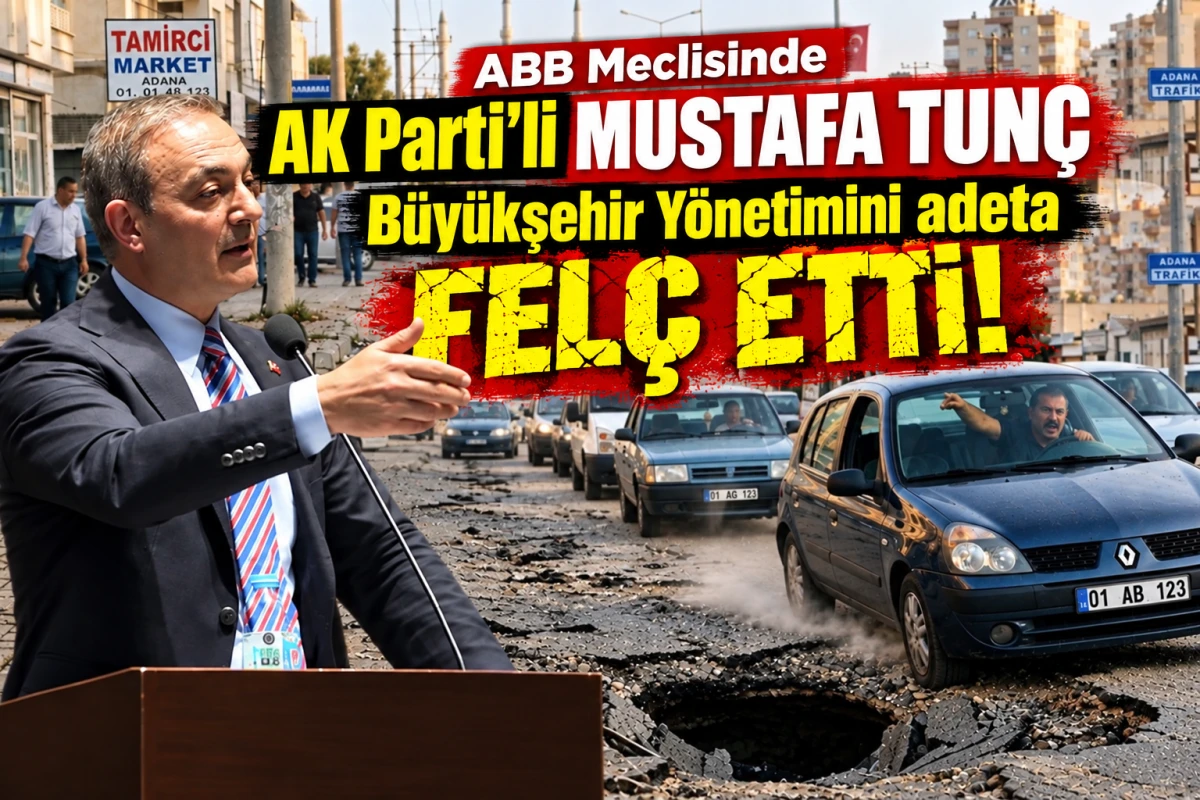 ABB Meclisinde AK Parti'li MUSTAFA TUN&Ccedil; B&uuml;y&uuml;kşehir Y&ouml;netimini adeta FEL&Ccedil; ETTİ! 