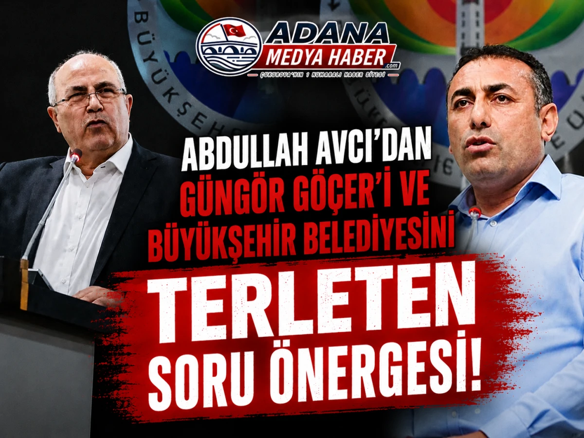 Abdullah Avcı'dan G&uuml;ng&ouml;r G&ouml;&ccedil;er'i ve B&uuml;y&uuml;kşehir Belediyesini TERLETEN SORU &Ouml;NERGESİ!