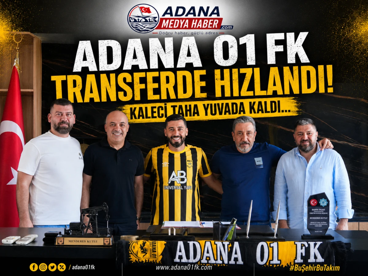 Adana 01 FK Transferde hızlandı! Kaleci Taha yuvada kaldı... 