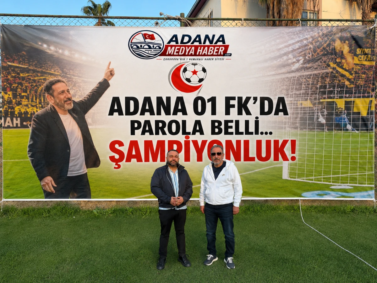 ADANA 01 FK'DA PAROLA BELLİ... ŞAMPİYONLUK! 