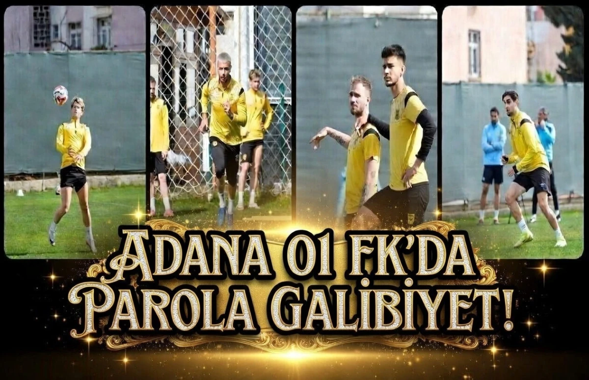 ADANA 01 FK'DA parola GALİBİYET! 