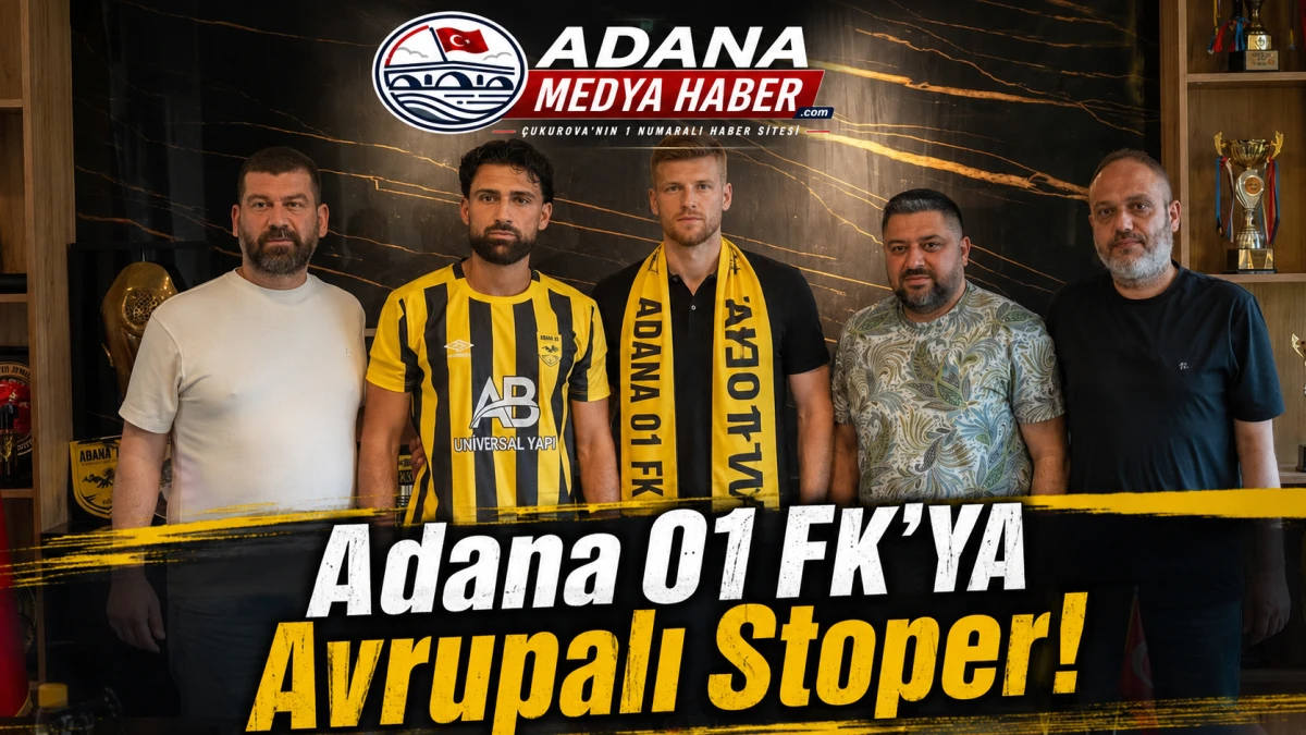 Adana 01 FK'YA Avrupalı Stoper!  