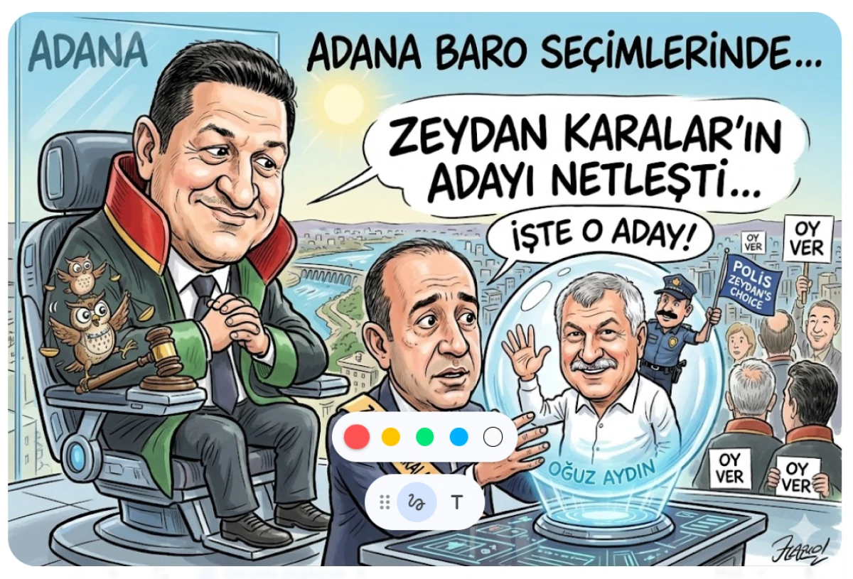 Adana Baro se&ccedil;imlerinde ZEYDAN KARALAR'IN adayı netleşti... 