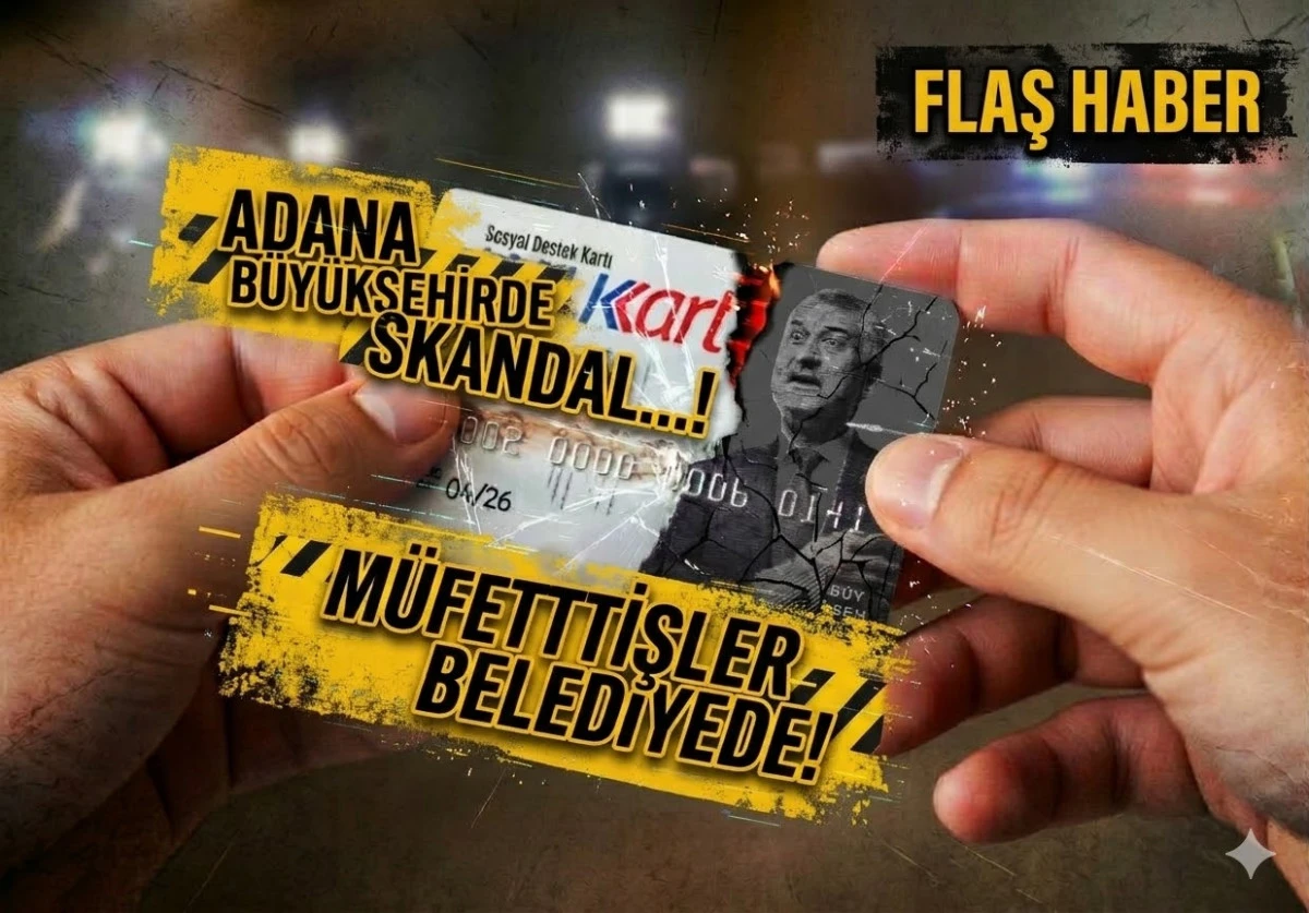 Adana B&uuml;y&uuml;kşehir'de SKANDAL! M&uuml;fettişler Belediye binasında! 