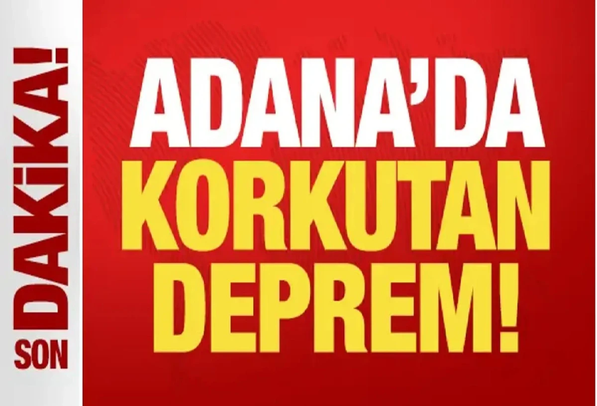 Adana sabaha karşı fena sallandı! 