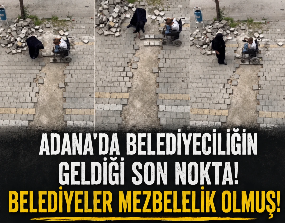 Adana'da Belediyeciliğin geldiği son nokta!