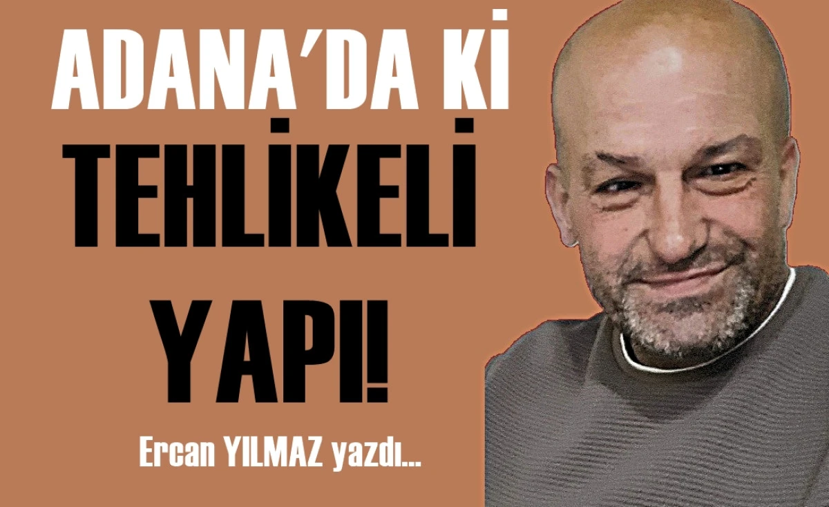 Adana'da &Ccedil;OK TEHLİKELİ yapı! 