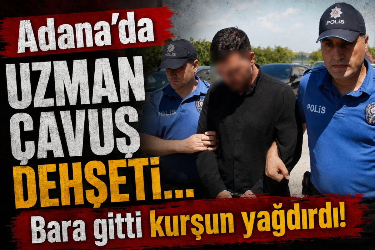 Adana'da UZMAN &Ccedil;AVUŞ dehşeti... Bara gitti kurşun yağdırdı! 