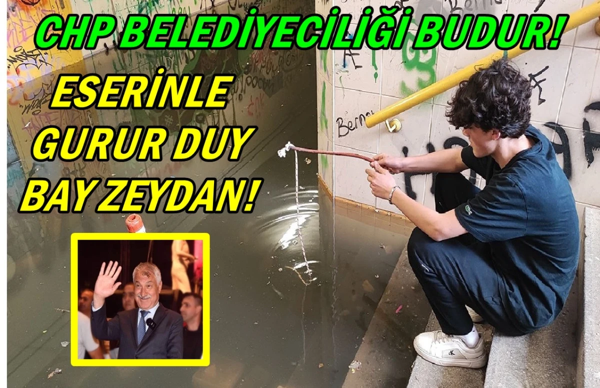 Adana'nın göbeğinde rezalet...! Eserinle gurur duy BAY ZEYDAN! 