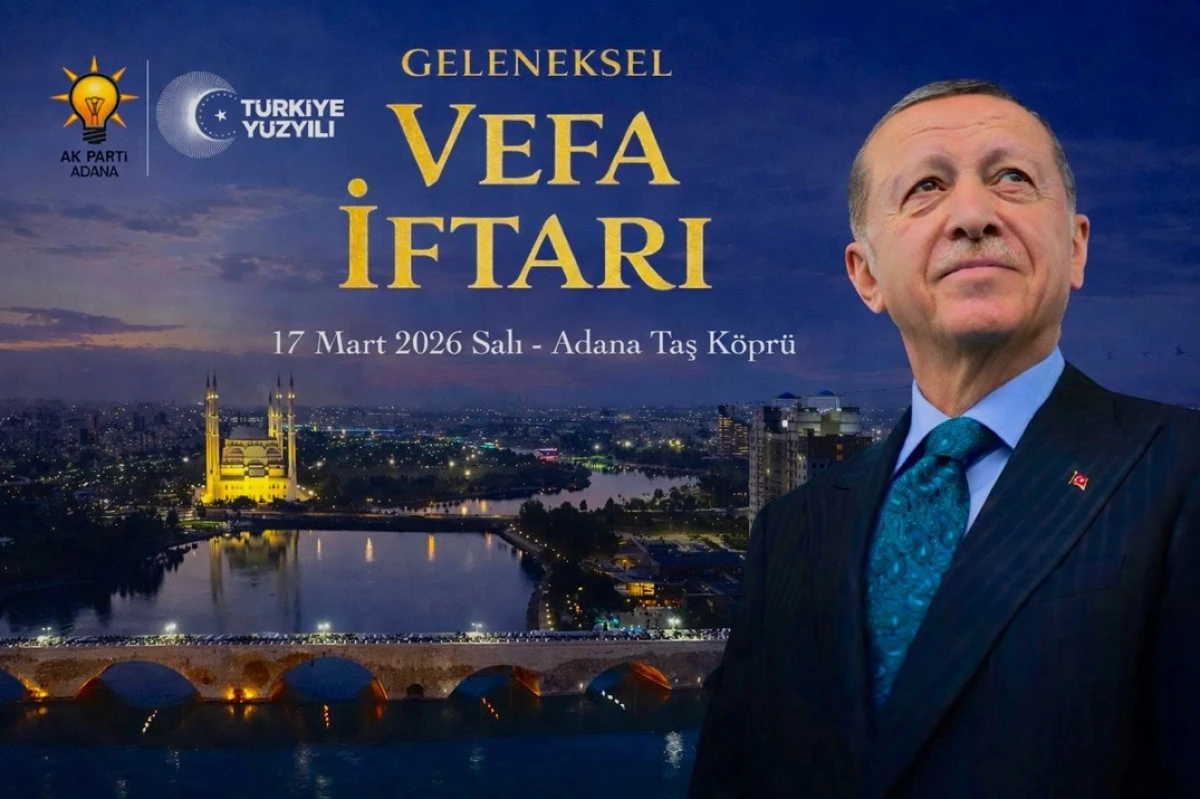 AK Parti Adana bu senede VEFA İFTARINI unutmadı... İşte detaylar