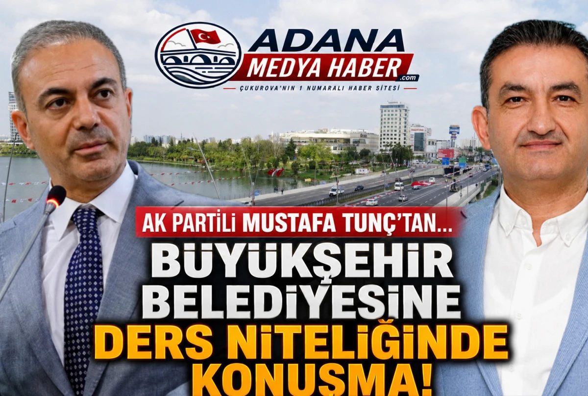 AK Partili MUSTAFA TUN&Ccedil;'TAN... B&uuml;y&uuml;kşehir Belediyesine ders niteliğinde konuşma!