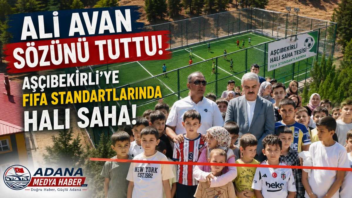 Ali Avan S&ouml;z&uuml;n&uuml; Tuttu! Aş&ccedil;ıbekirli&rsquo;ye FIFA Standartlarında Halı Saha!