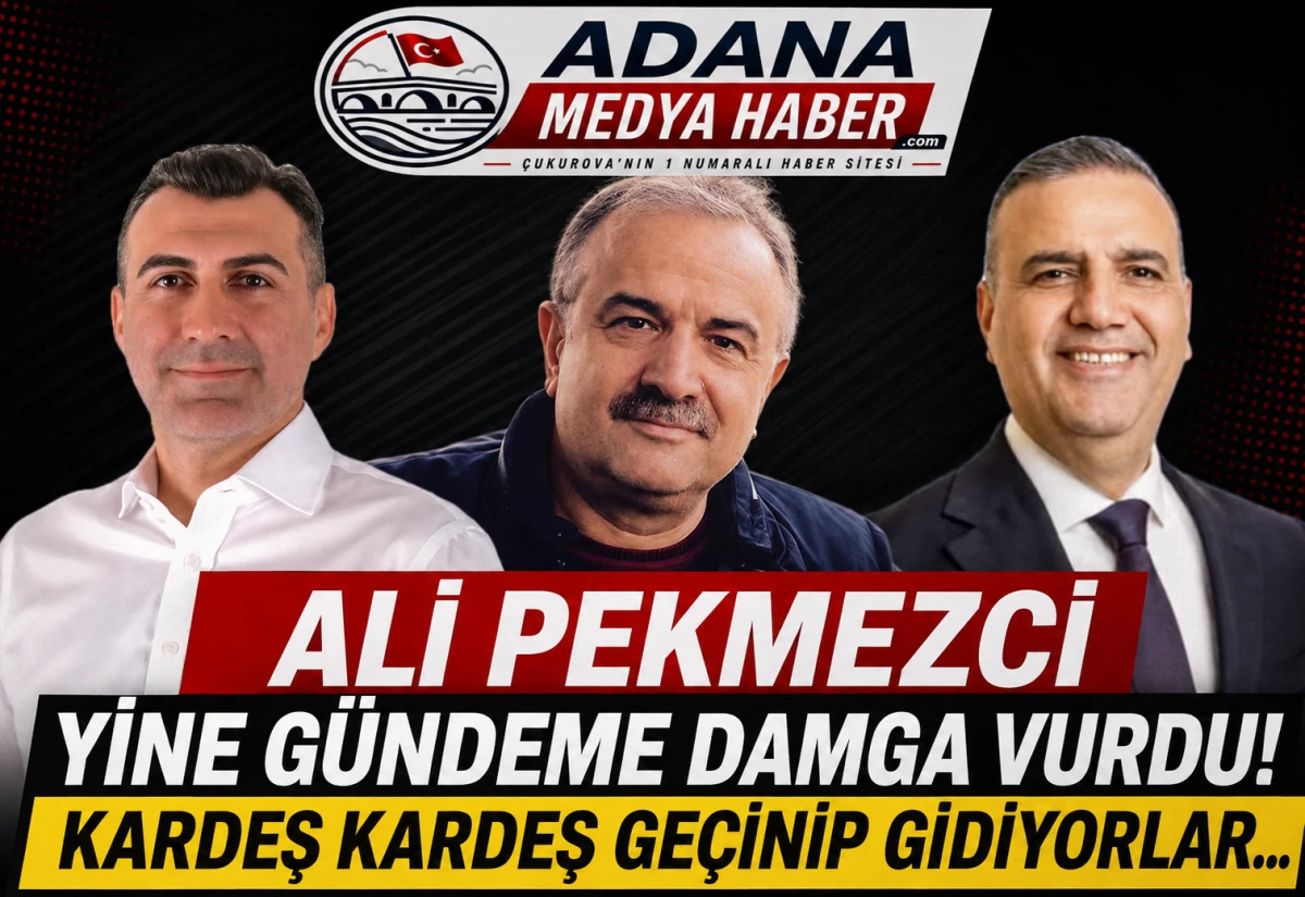 ALİ PEKMEZCİ yine g&uuml;ndeme damga vurdu! Kardeş Kardeş Ge&ccedil;inip Gidiyorlar...