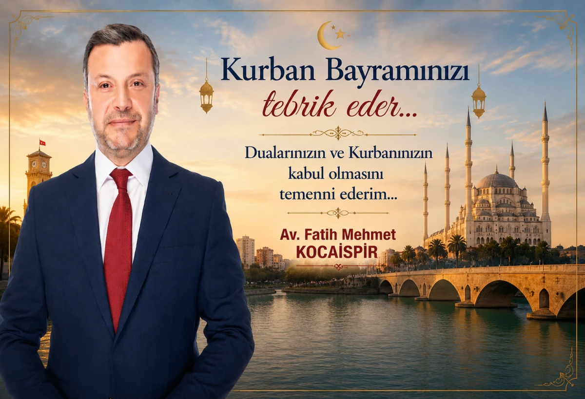 Av. Fatih Mehmet Kocaispir'in Bayram Mesajı 