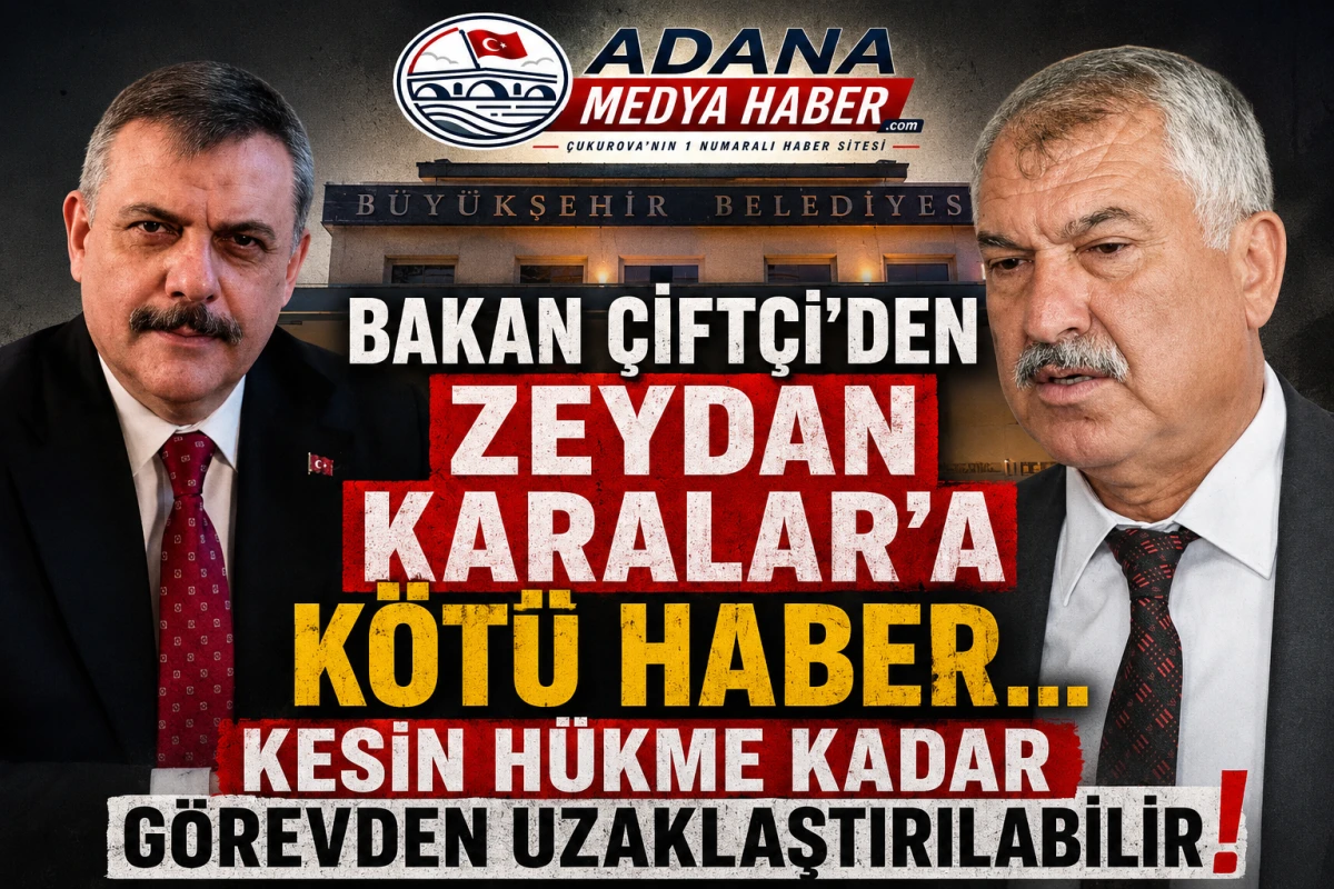 Bakan &Ccedil;ift&ccedil;i'den ZEYDAN KARALAR'A k&ouml;t&uuml; haber... Kesin h&uuml;kme kadar g&ouml;revden uzaklaştırılabilir! 