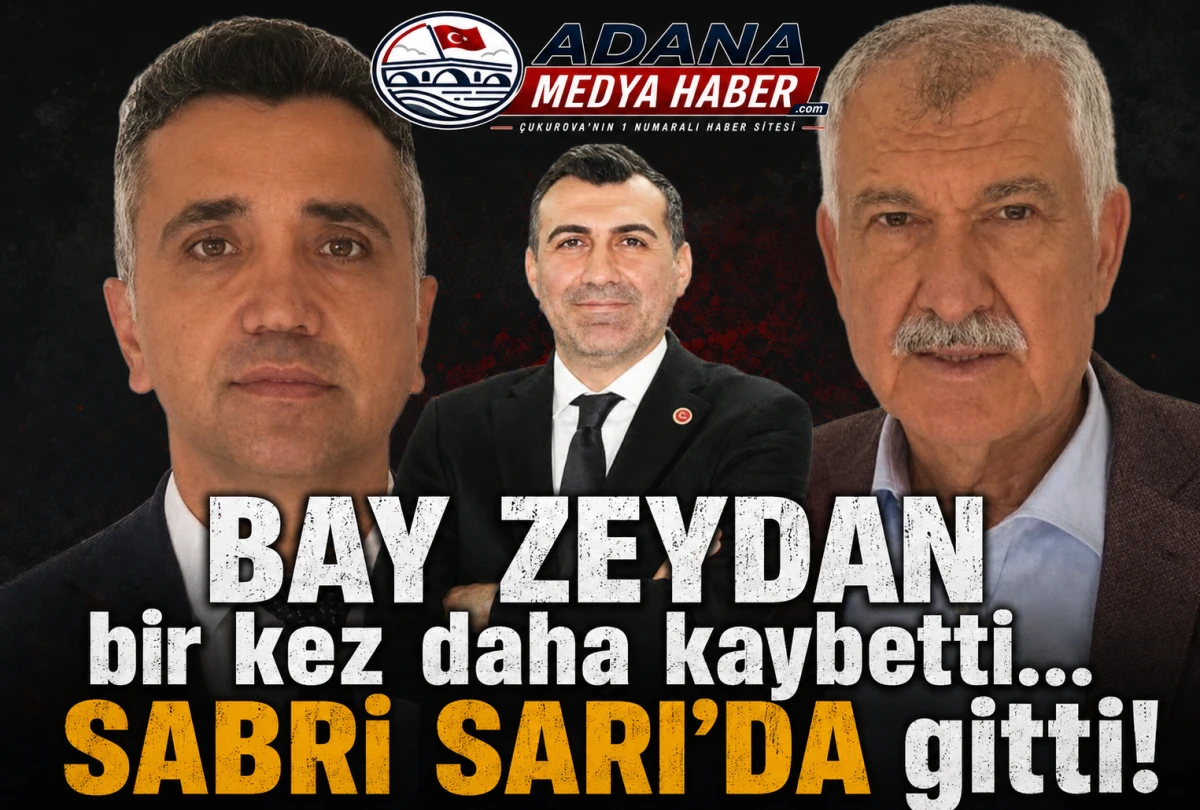 BAY ZEYDAN bir kez daha kaybetti... SABRİ SARI'DA gitti! 