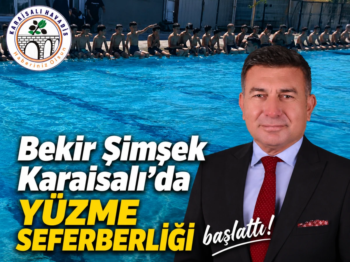 Bekir Şimşek Karaisalı'da Y&Uuml;ZME SEFERBERLİĞİ başlattı! 