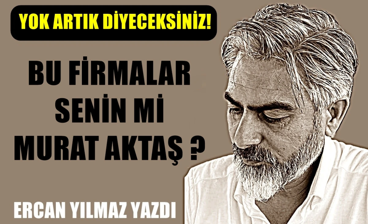 Bu firmalar senin mi MURAT AKTAŞ ? 