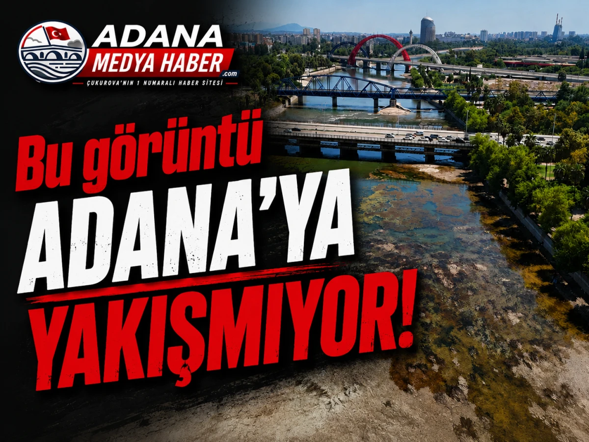 Bu g&ouml;r&uuml;nt&uuml; ADANA'YA YAKIŞMIYOR! 