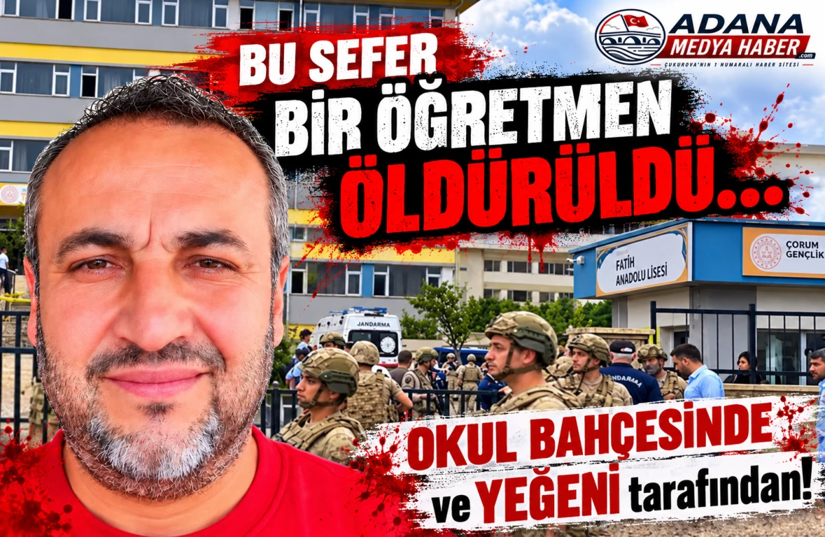 Bu sefer bir &ouml;ğretmen &ouml;ld&uuml;r&uuml;ld&uuml;... OKUL BAH&Ccedil;ESİNDE ve YEĞENİ tarafından! 