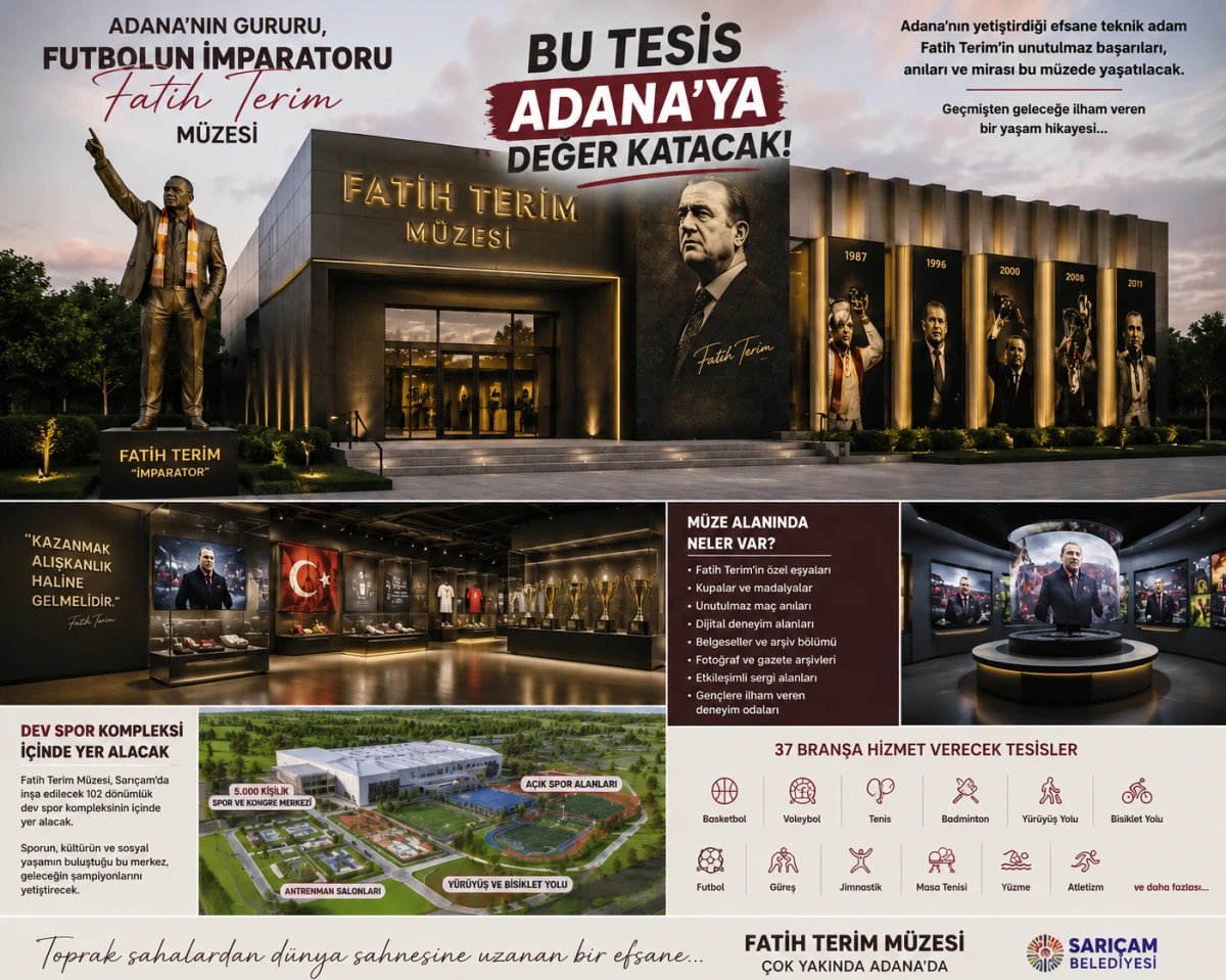 Bu tesis Adana'ya değer katacak... 