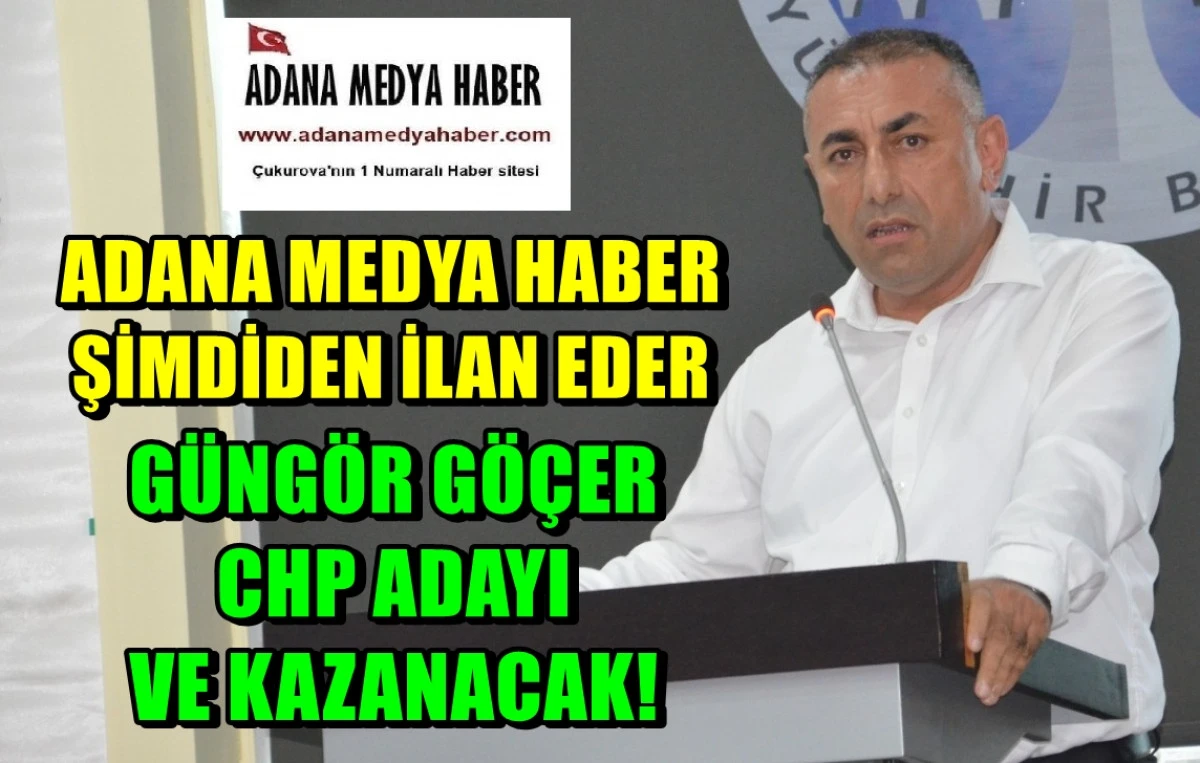Bugünden ilan edelim... GÜNGÖR GÖÇER CHP'İN ADAYI... VE KESİNLİKLE KAZANACAK!