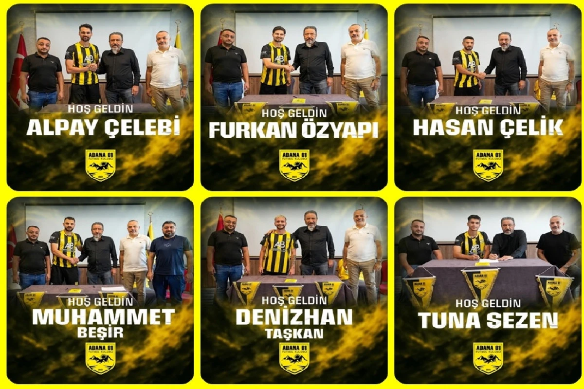 Burası Adana... Adana 01 FK Transferde rüzgar gibi esti.. 
