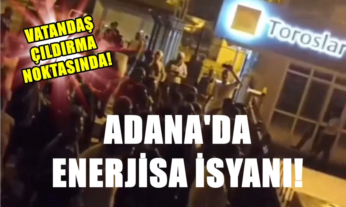 Burası Adana... Adanalılar ENERJİSA yüzünden isyanda... Vatandaş çıldırma noktasında! 