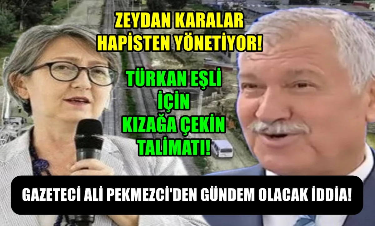 Burası Adana Büyükşehir Belediyesi... Zeydan Karalar!dan Türkan Eşli talimatı... KIZAĞA ÇEKİN! 