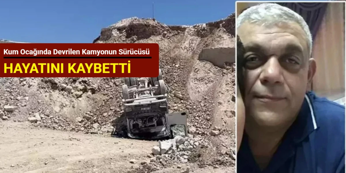 Burası Adana / Ceyhan... Kum Ocağında feci ölüm! 