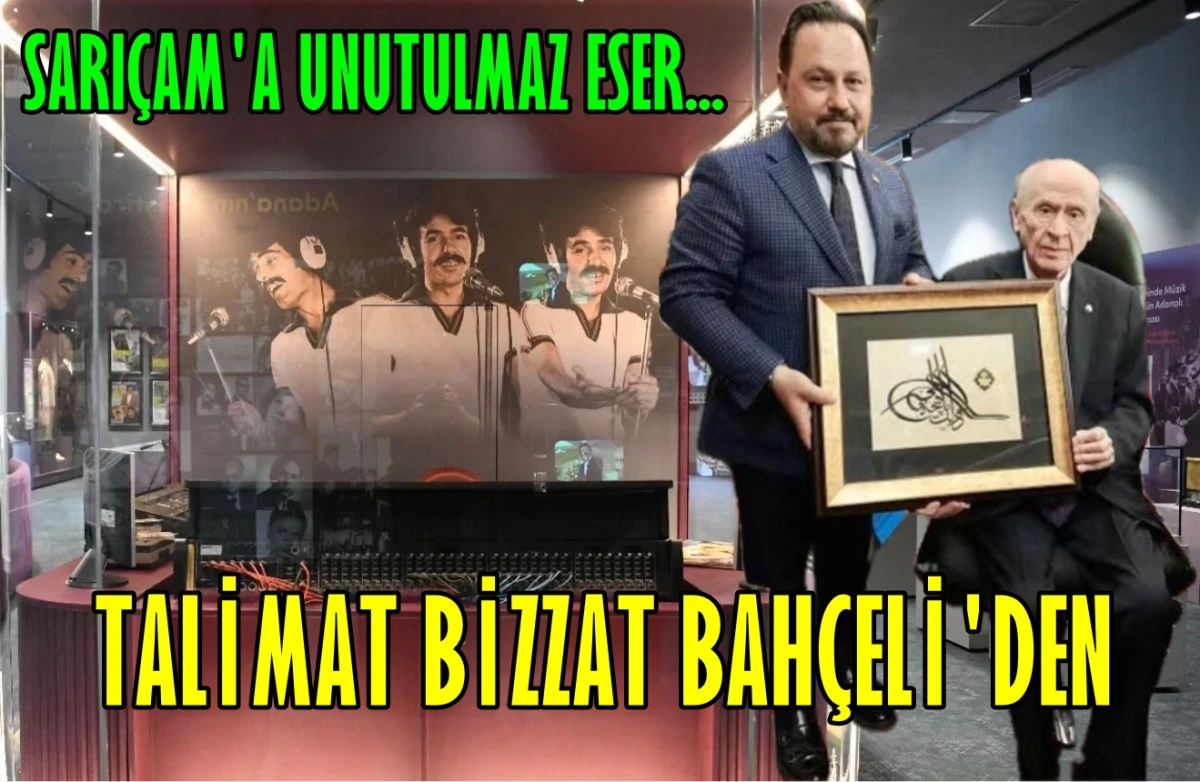 Burası Adana / Sarıçam... Talimat bizzat Bahçeli'den... Ferdi Tayfur Memleketinde ölümsüzleşti... 