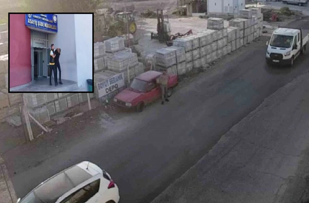 Burası Adana / Seyhan / .... Araba Hırsızının şok ifadesi... Alkollüydüm neden çaldığımı hatırlamıyorum! 