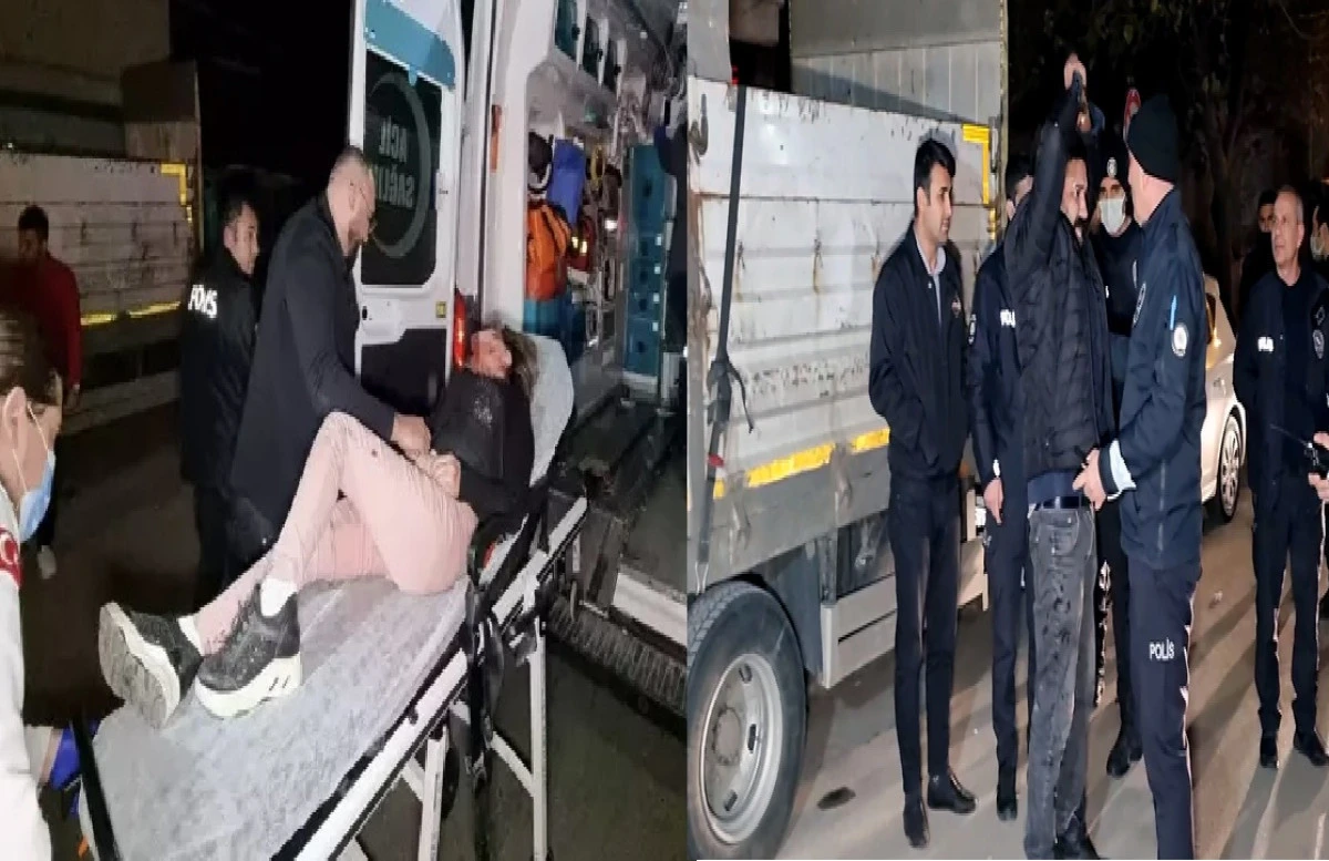 Burası Adana / Seyhan... O kaçkın yakalandı! Demir sopayla dövüp... Bıçakla yüzünü kesmişti! 