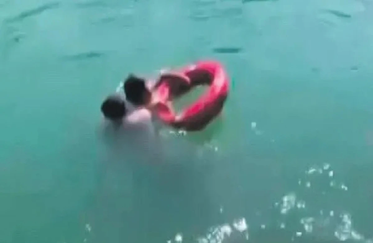 Burası Adana / Yüreğir / Dervişler Mahallesi... Kahraman dayı yeğenini kurtardı ama... 