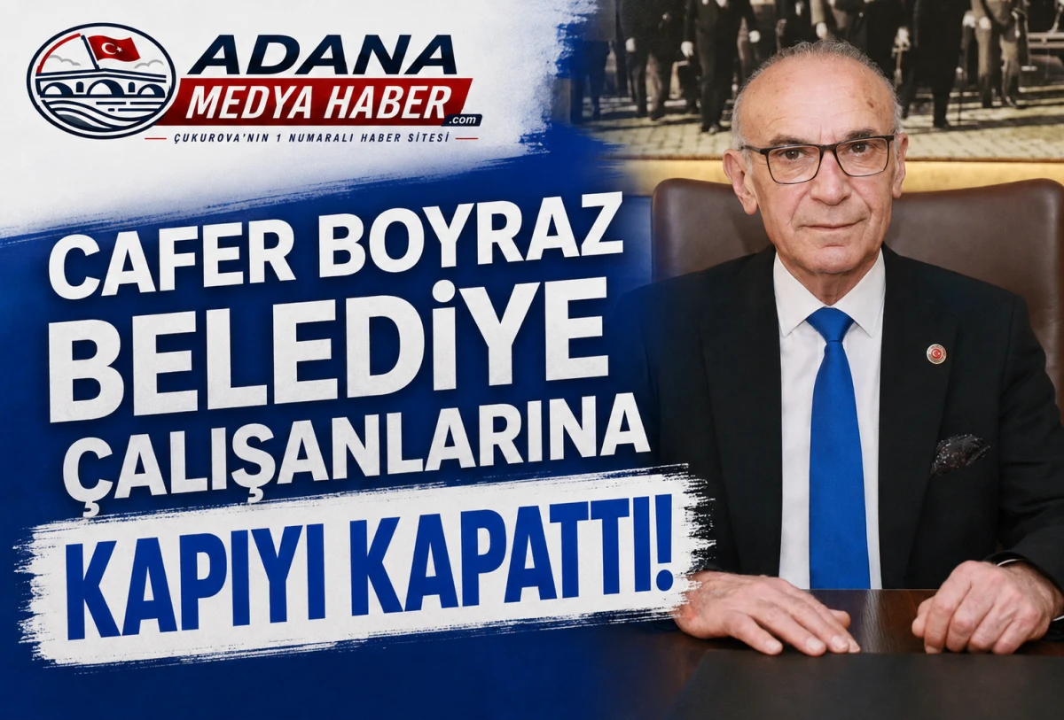 CAFER BOYRAZ Belediye &ccedil;alışanlarına kapıyı kapattı! 