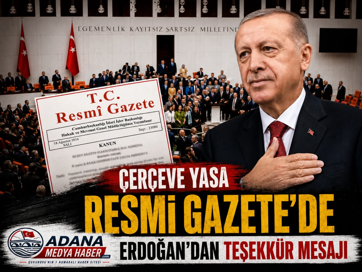&Ccedil;ER&Ccedil;EVE YASA RESMİ GAZETEDE! 
