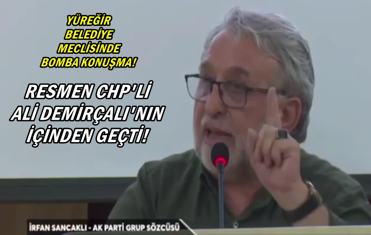 CHP'li ALİ DEMİRÇALI'YA Yüreğir Meclisinde OSMANLI TOKADI! 
