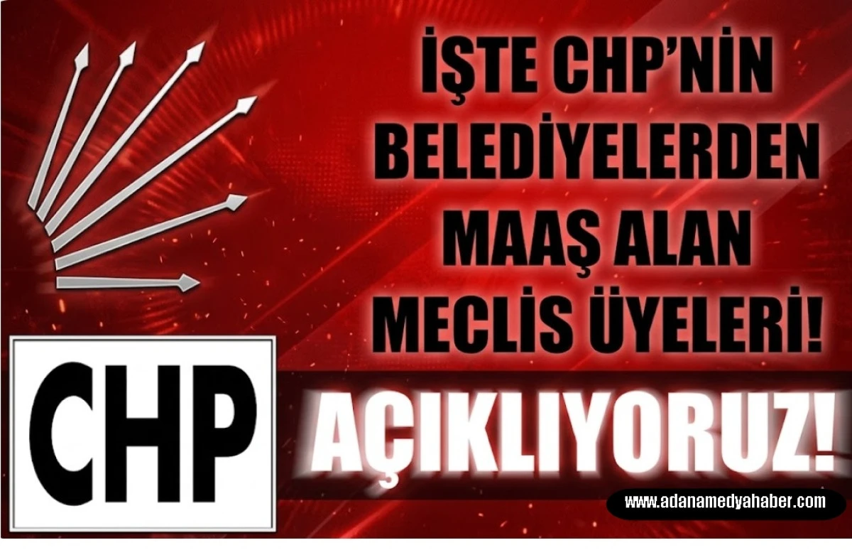 CHP'NİN MECLİS &Uuml;YELERİ HANGİ BELEDİYELERDE &Ccedil;ALIŞIYOR ? İŞTE O İSİMLER... 