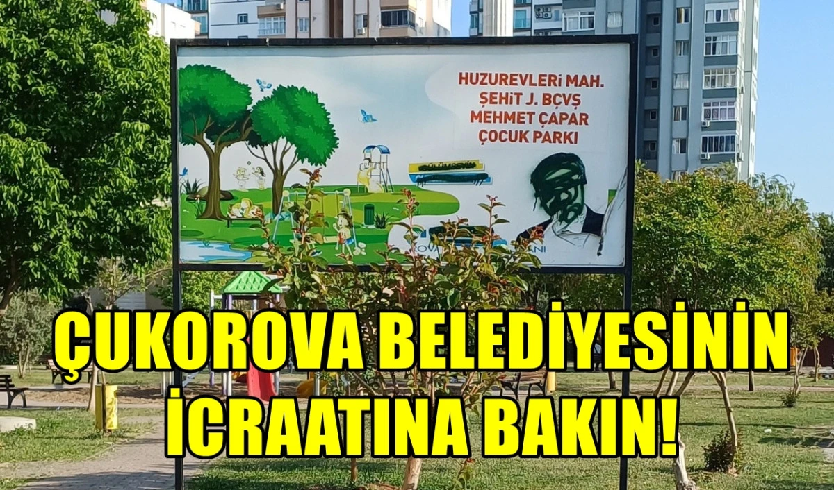 ÇUKOROVA BELEDİYESİNİN İCRAATINA BAKIN! 