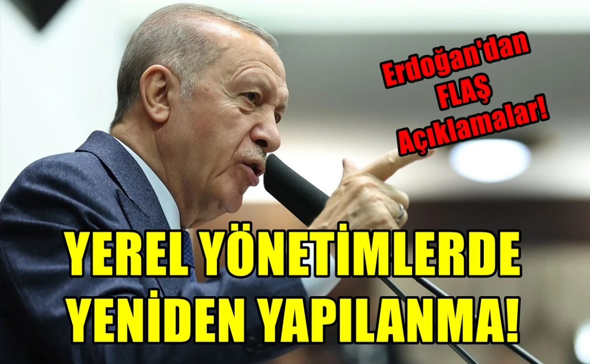 Cumhurbaşkanı Erdoğan'dan Belediyeler ile ilgili Flaş açıklama! 
