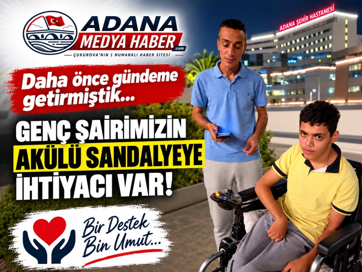 Daha &ouml;nce g&uuml;ndeme getirmiştik... GEN&Ccedil; ŞAİRİMİZİN AK&Uuml;L&Uuml; SANDALYEYE İHTİYACI VAR! 