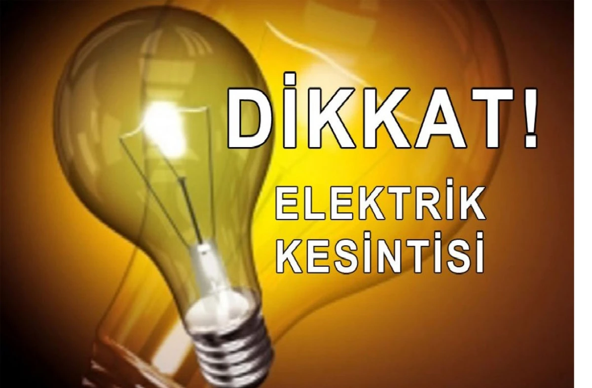 DİKKAT...! Adana'da 21 EYLÜL PAZAR günü elektrikler kesilecek... İşte o bölgeler... 