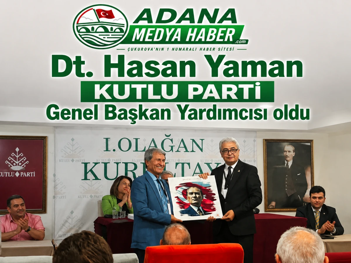 Dt. Hasan Yaman KUTLU PARTİ Genel Başkan Yardımcısı oldu