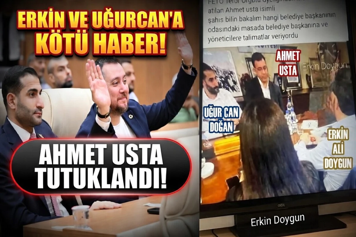 FLAŞ HABER...! Erkin Ali DOYGUN ve UĞUR CAN DOĞAN'A k&ouml;t&uuml; haber... AHMET USTA TUTUKLANDI! 