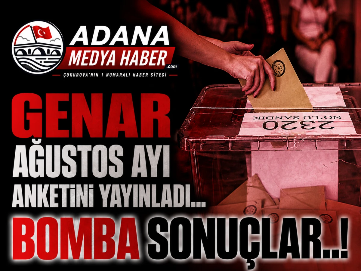 GENAR Ağustos ayı anketini yayınladı... BOMBA SONU&Ccedil;LAR...!