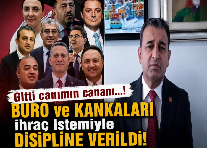 Gitti canımın cananı...! BURO ve KANKALARI ihra&ccedil; istemiyle disipline verildi!