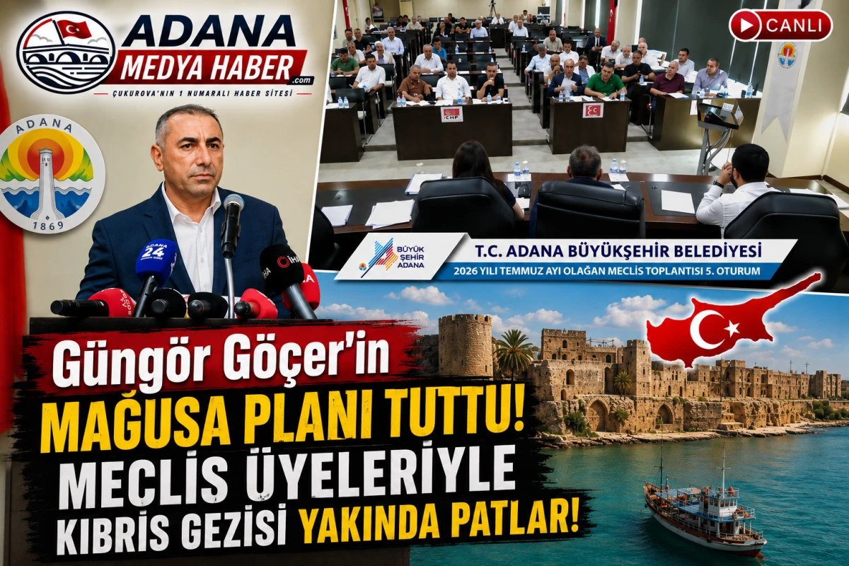 G&uuml;ng&ouml;r G&ouml;&ccedil;er'in MAĞUSA planı tuttu! MECLİS &Uuml;YELERİYLE KIBRIS GEZİSİ YAKINDA PATLAR! 