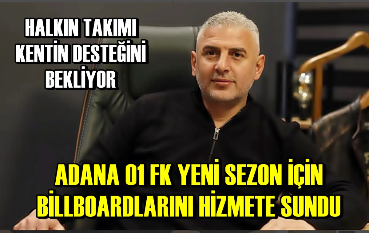 Halkın Takımı Adana 01 FK Billboardlarını hizmete sundu... DESTEKLERİNİZİ BEKLİYORUZ... 