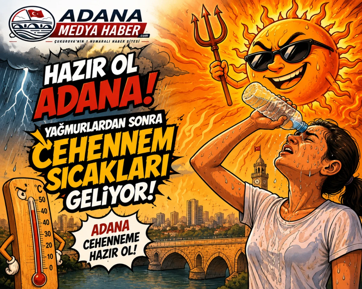 HAZIR OL ADANA! Yağmurlardan sonra Cehennem sıcakları geliyor! 